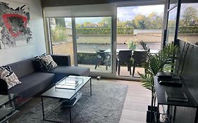 2 bedroom apartment at Knokke-Heist, near Zeebrugge, overlooking the lake
